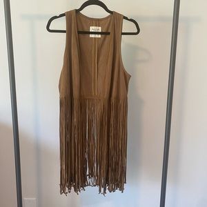 Abercrombie & Fitch Tassel Vest
